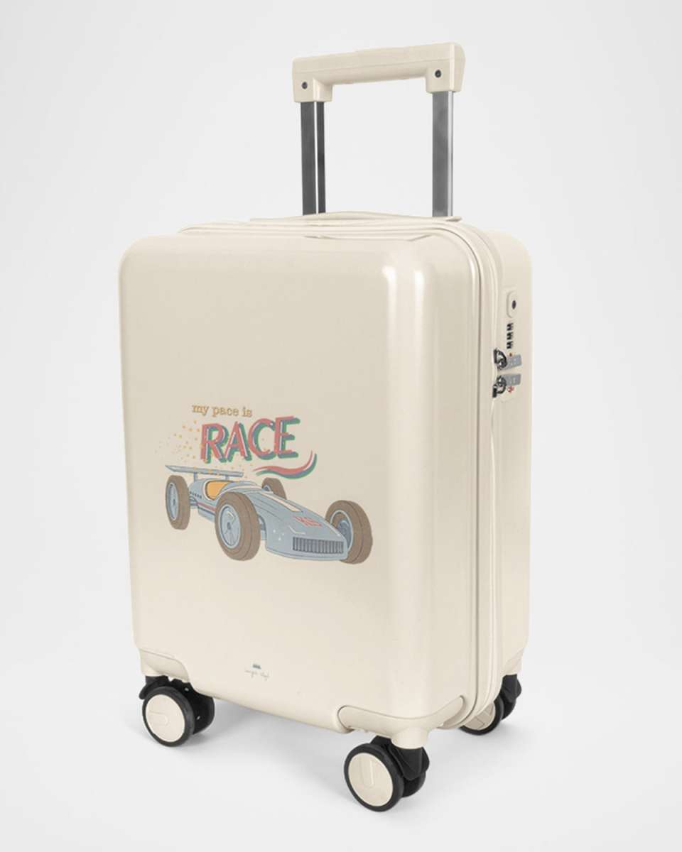 Kid's My Pace is Race Hard Shell Travel Suitcase